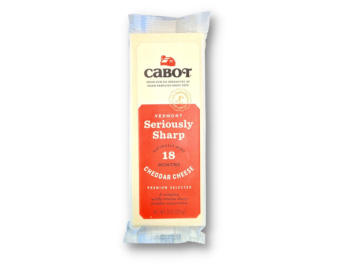 Cabot Creamery Vermont Seriously Sharp Cheddar Cheese, 8 oz