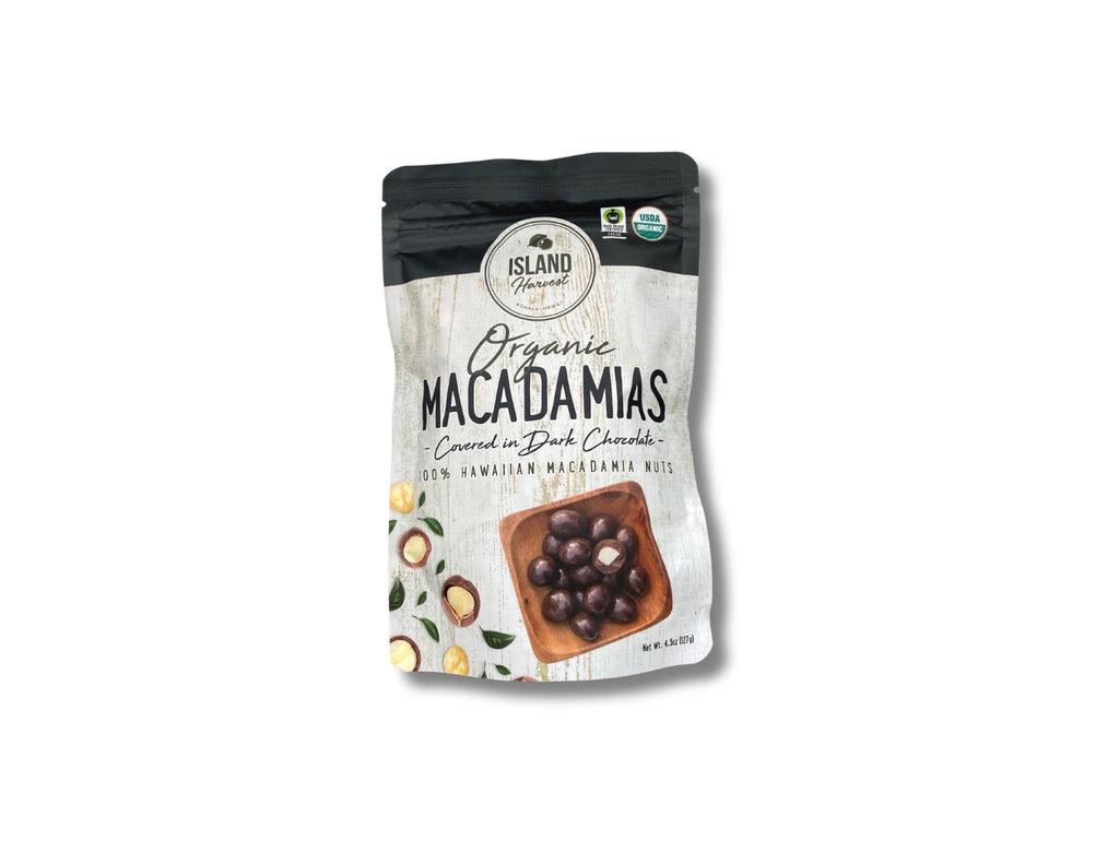 Island Harvest Organic Macadamias with Dark Chocolate