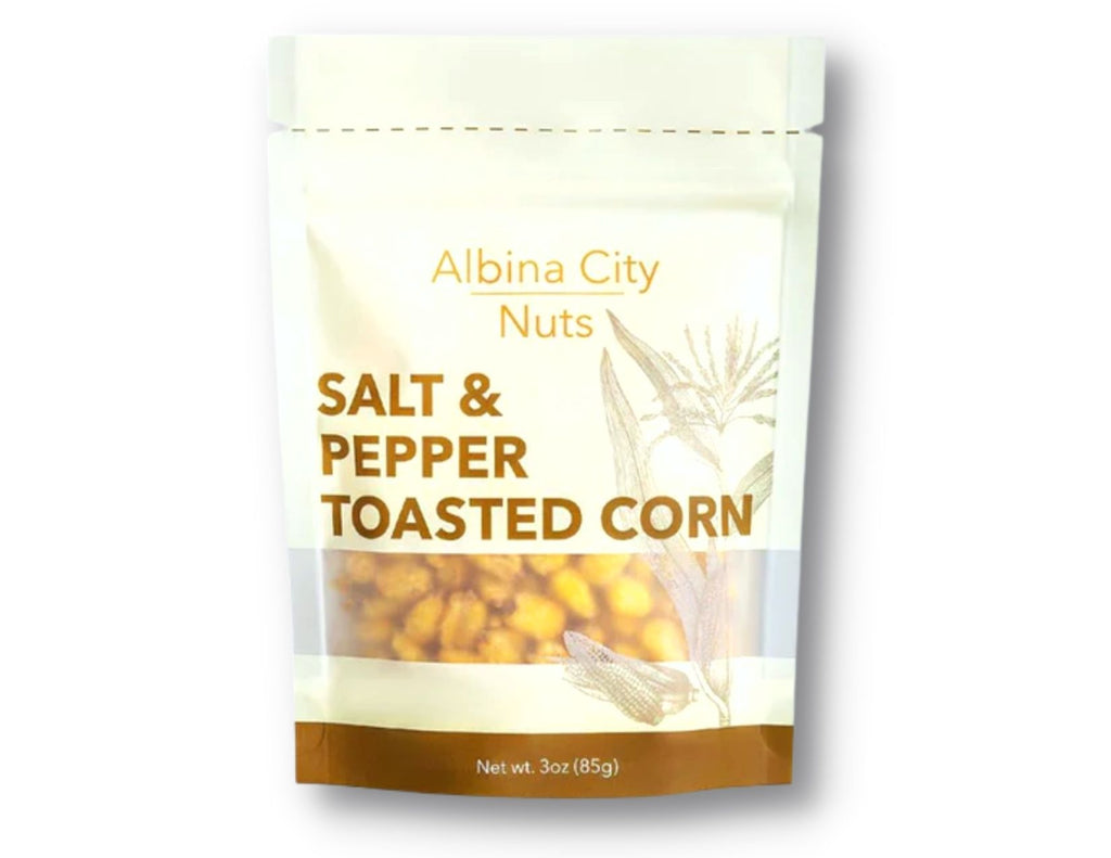 Albina City Nuts - Salt & Pepper Toasted Corn