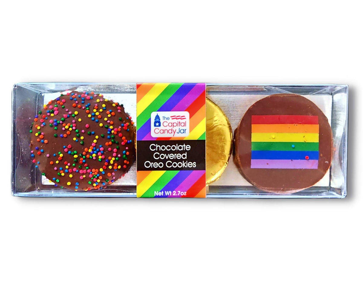 Capital Candy Jar - Pride Chocolate Covered Oreos – Grazing Goddess ...