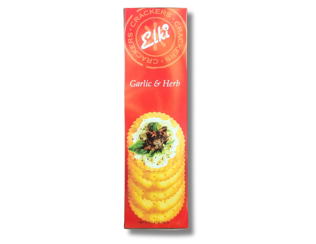 Elki - Garlic & Herb Crackers