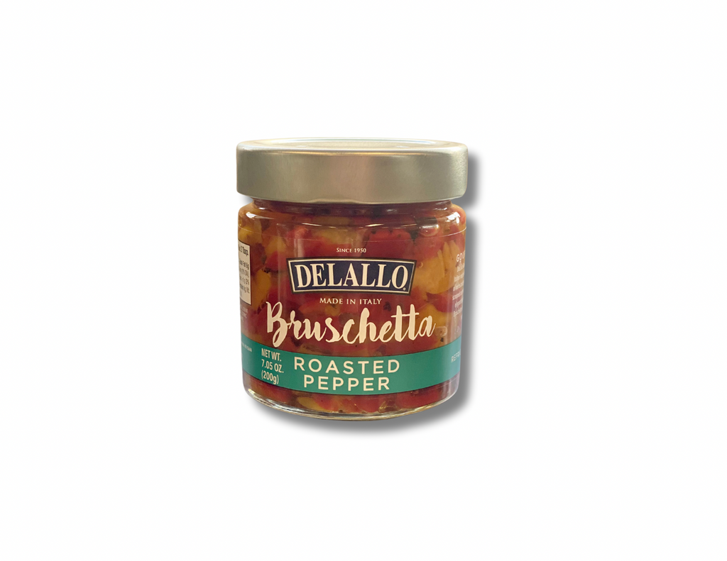 Delallo -  Roasted Pepper Bruschetta