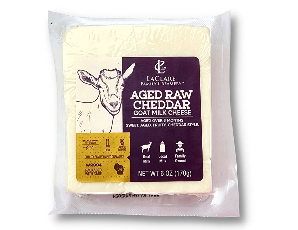 LaClare Family Creamery - Aged Goat Cheddar