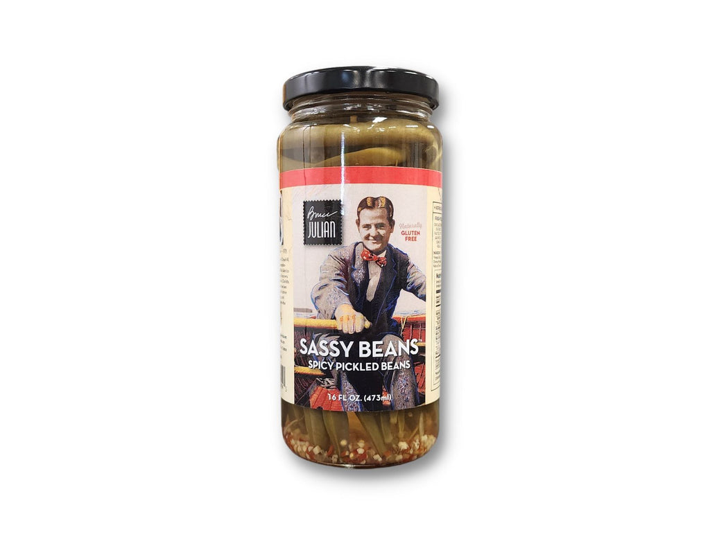 Bruce Julian Heritage Foods - "Sassy Beans" Spicy Pickled Green Beans