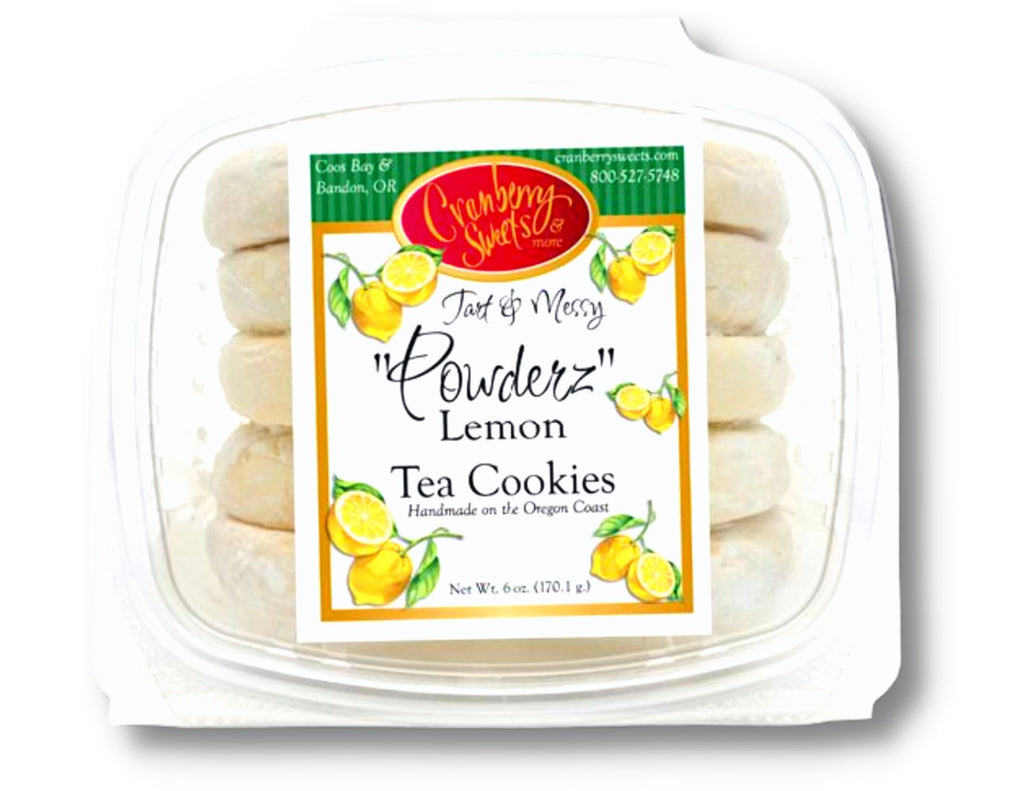 Cranberry Sweets - Lemon Powderz Tea Cookies