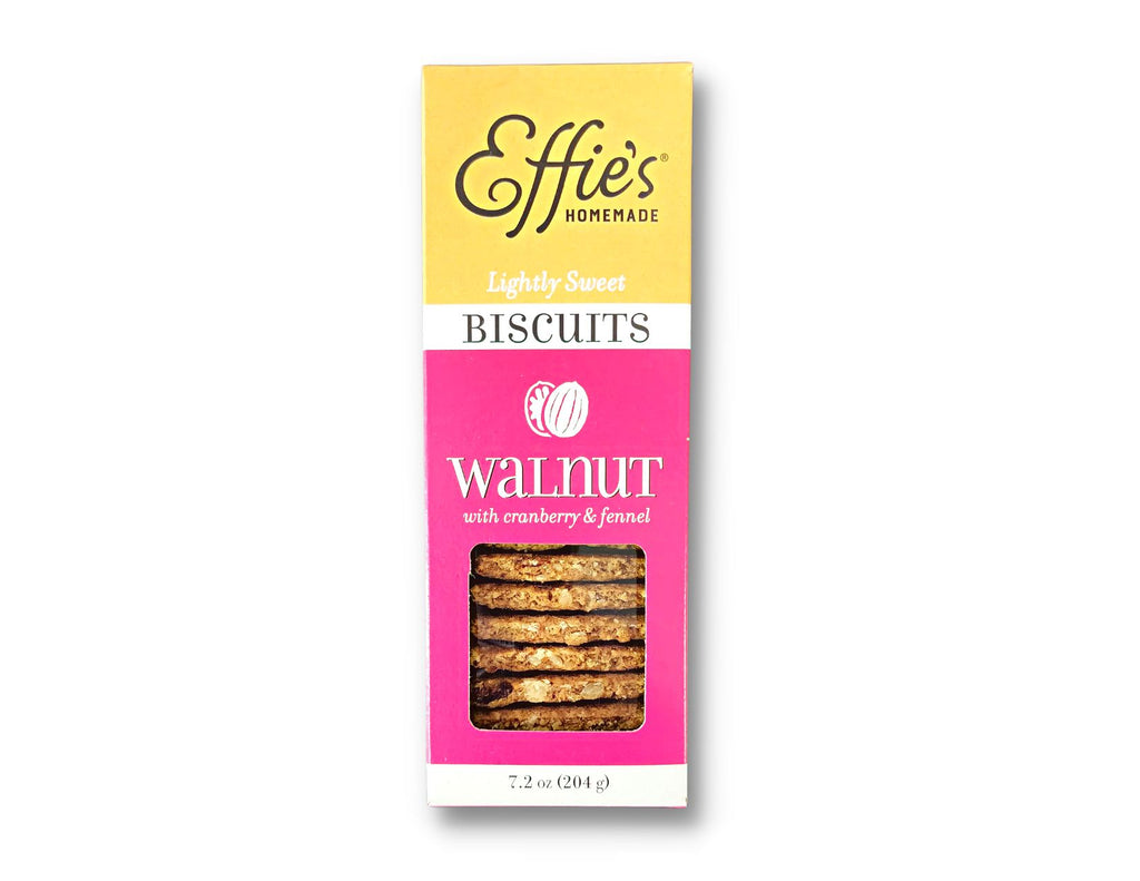 Effie's Homemade - Lightly Sweet Walnut Biscuits