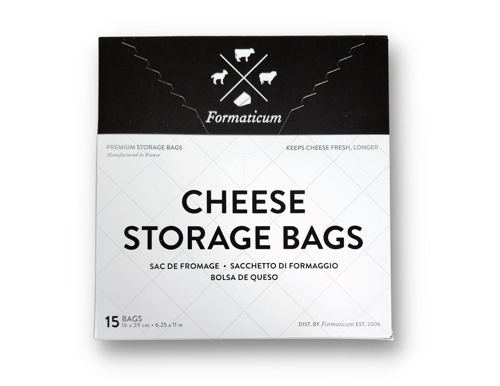 Formaticum Cheese Storage Bags 30 Count