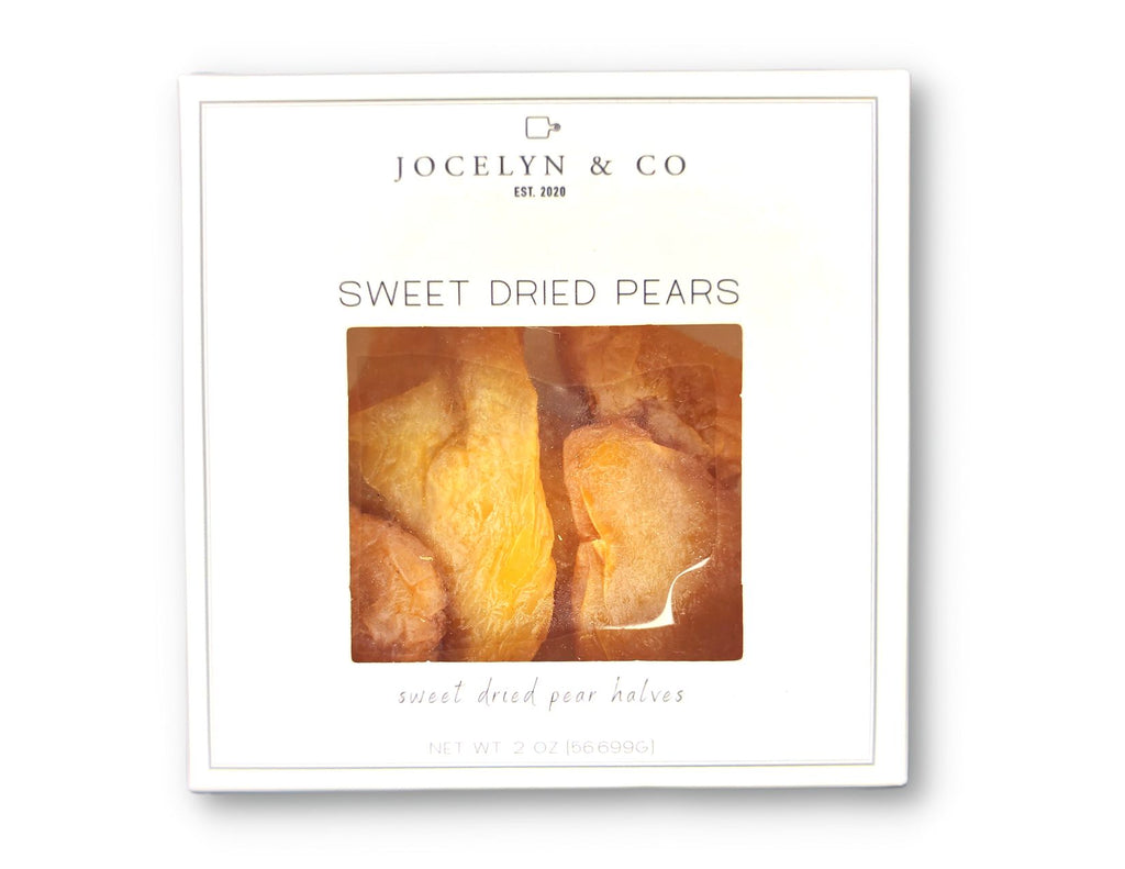 Jocelyn & Co - Sweet Dried Pear Halves